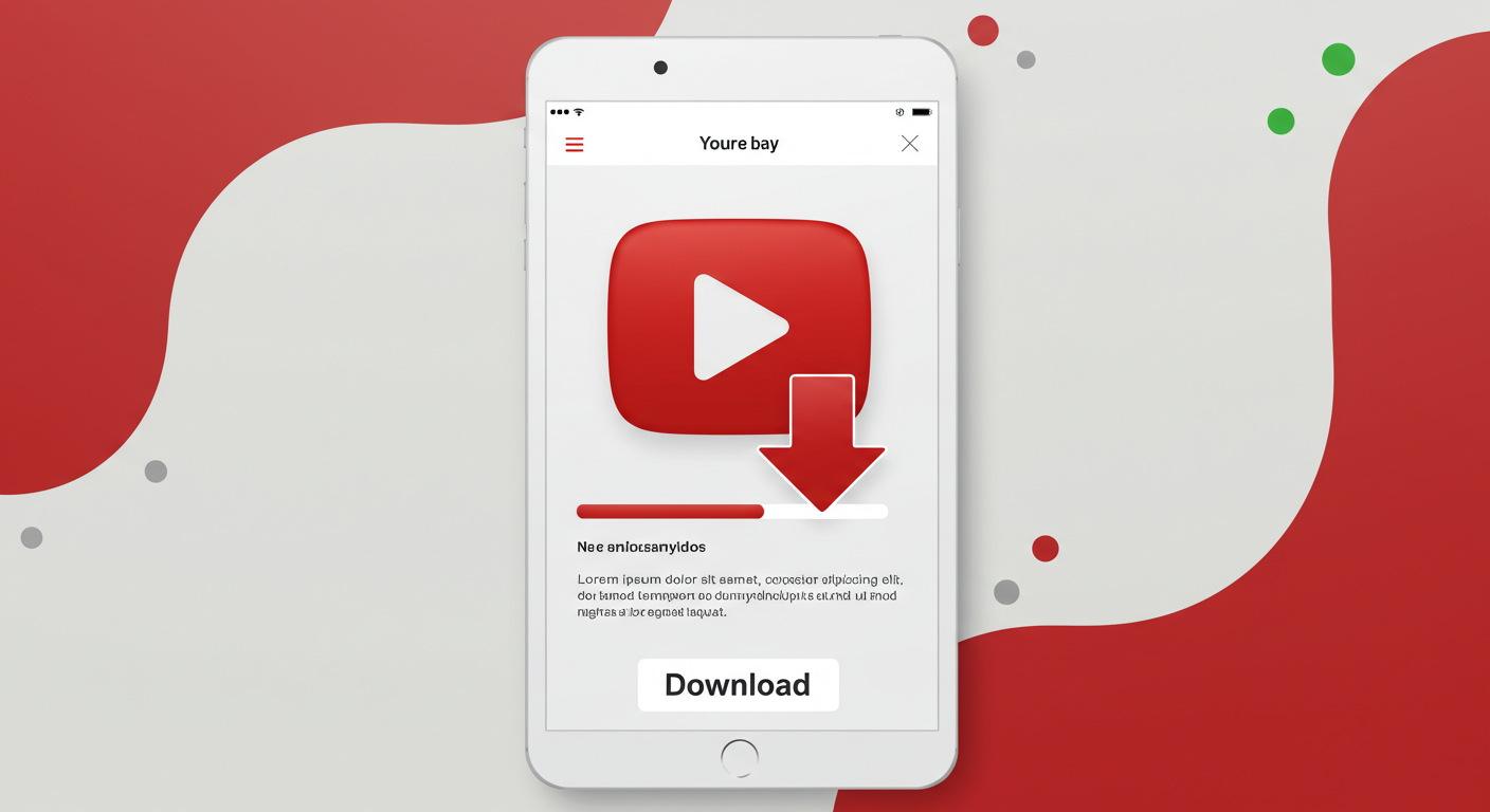 Interface de download de vídeos do YouTube